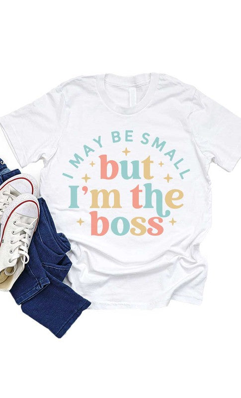 Im The Boss Kids Graphic Tee