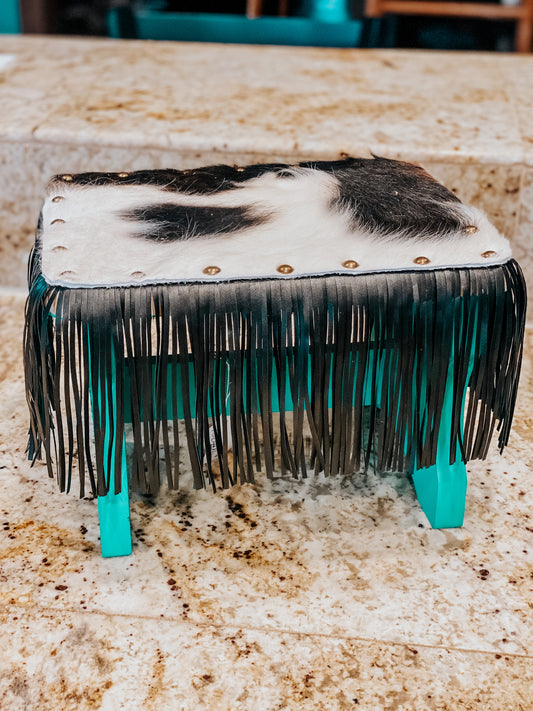 Cowhide Stool