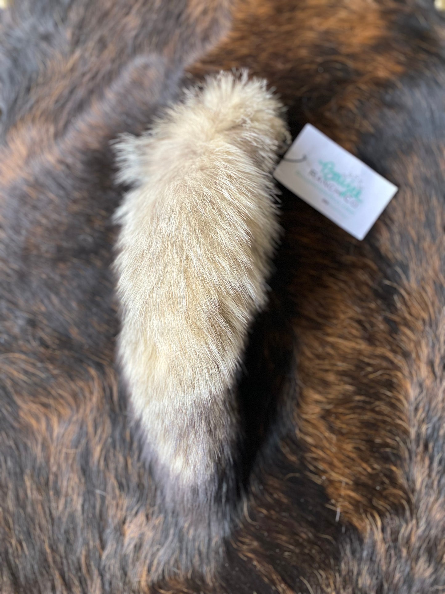 Coyote Tail Bag Charm