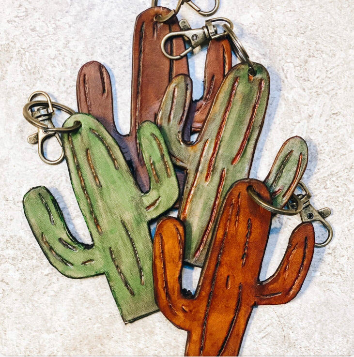 Cactus Keychain