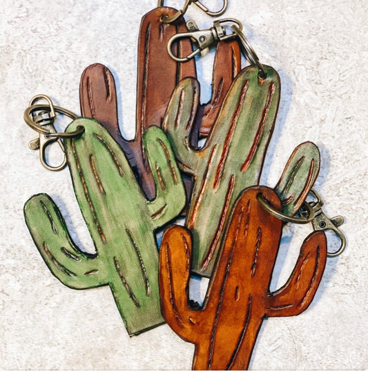 Cactus Keychain